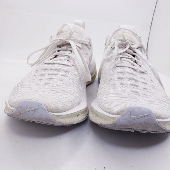 Nike ReactX Infinity Run 4 White Athletic Lace Up Running Shoes Women's Size 9.5 - Picture 5 of 12